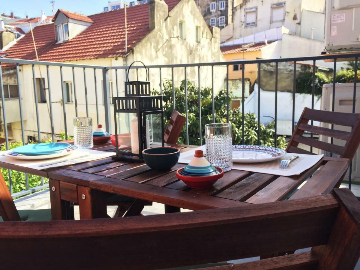Apartamento Apt Lumineux Terrasse Principe Real Lisboa Exterior foto